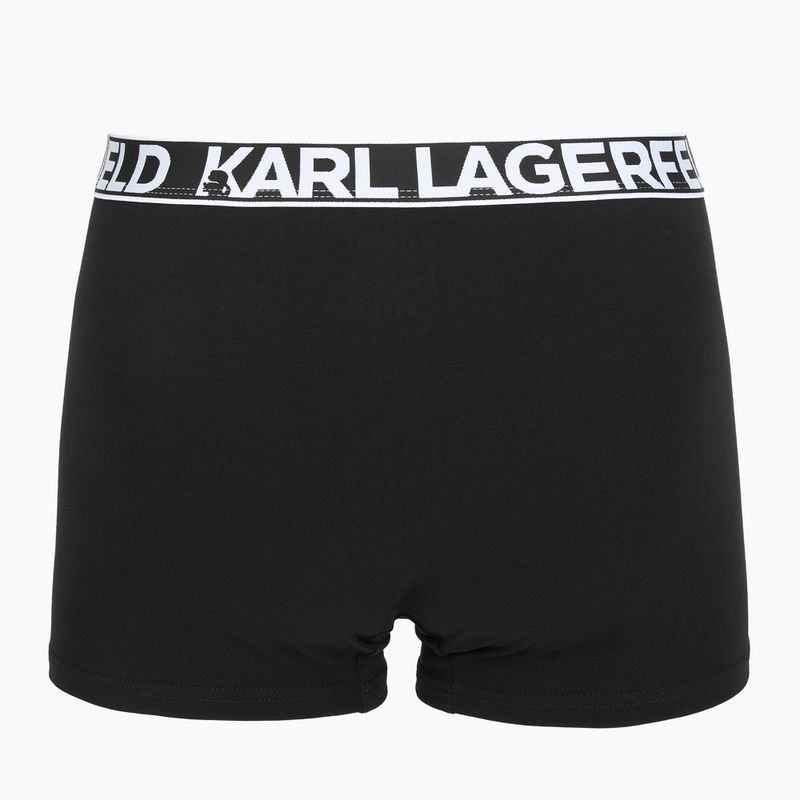 Bokserki męskie KARL LAGERFELD Bold Elastic Trunk 3 pary black 3