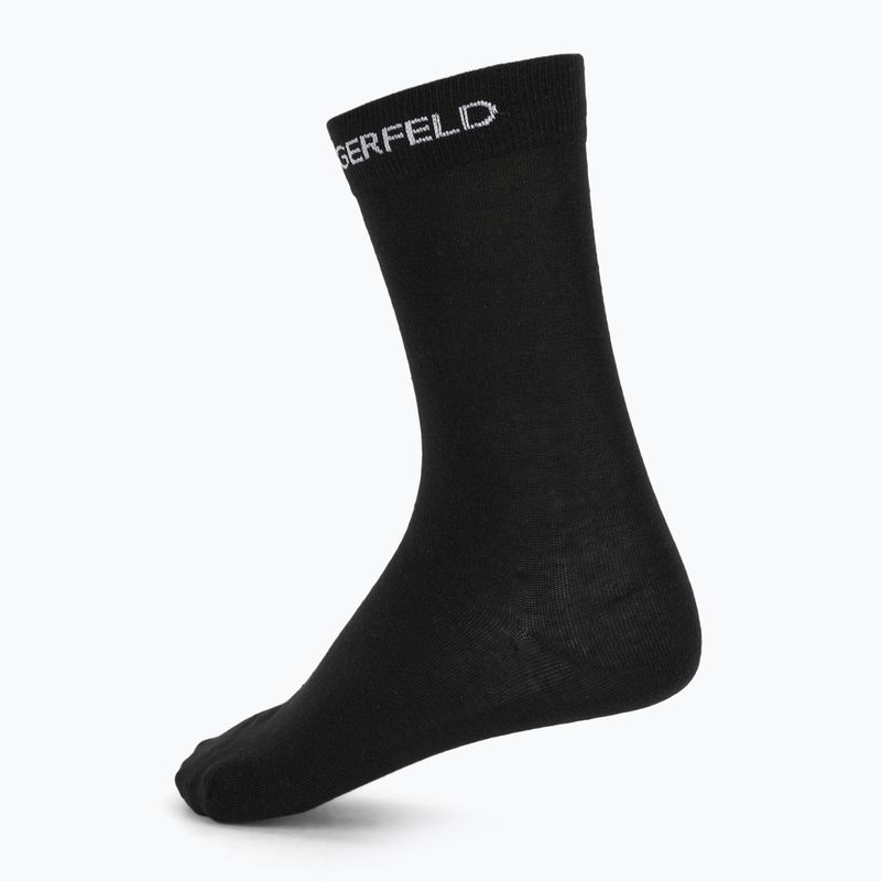 Zestaw bokserki + skarpety męskie KARL LAGERFELD Ikon Trunk aop karl dot black 6