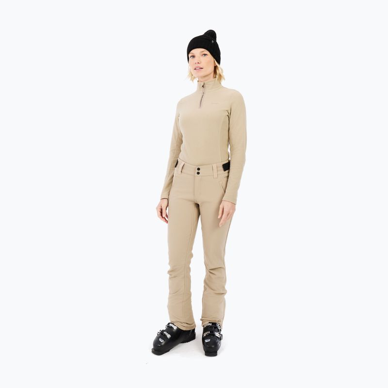 Bluza polarowa damska Protest PRTRemutez 1/4 Zip Active bamboobeige 2