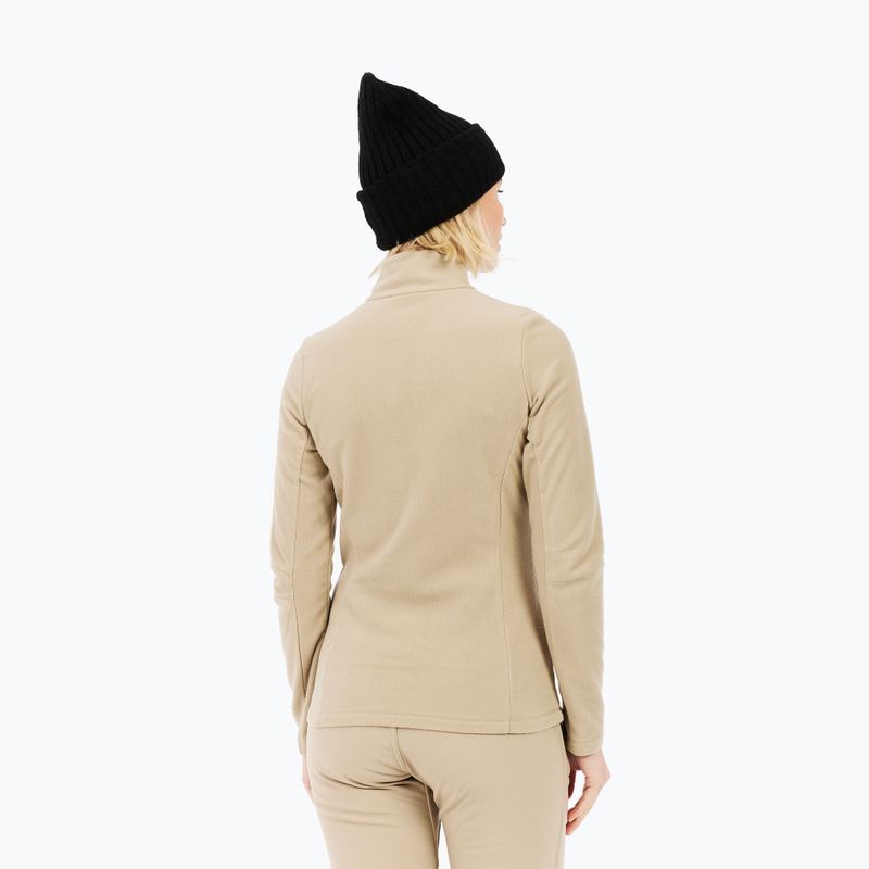 Bluza polarowa damska Protest PRTRemutez 1/4 Zip Active bamboobeige 3