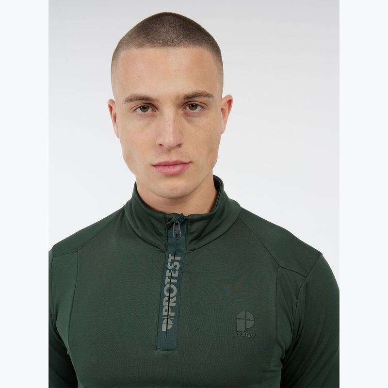 Bluza męska Protest Rewill 1/4 Zip Active kale green 5