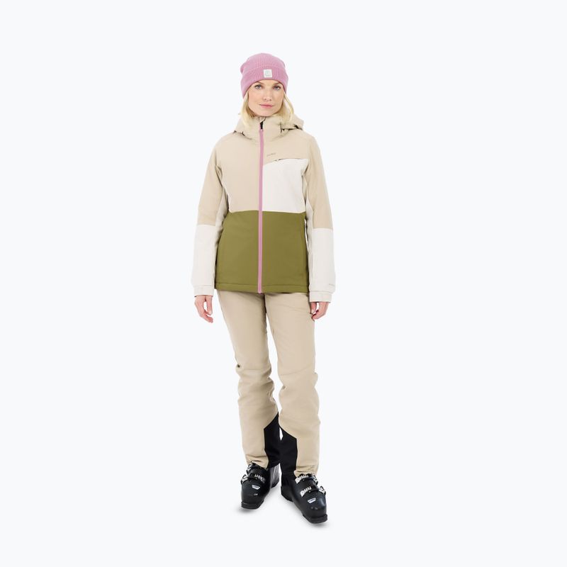 Kurtka snowboardowa damska Protest PRTSina willow green 2