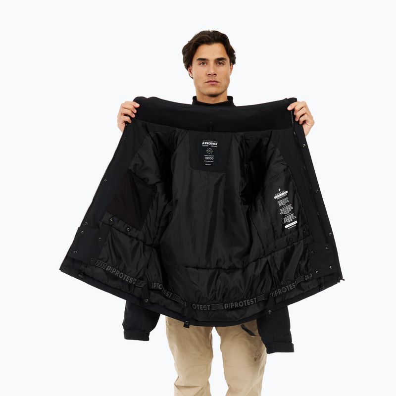 Kurtka snowboardowa męska Protest PRTKajo true black 7