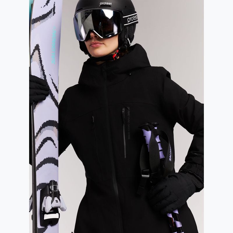 Kurtka snowboardowa damska Protest PRTBeverly true black 8