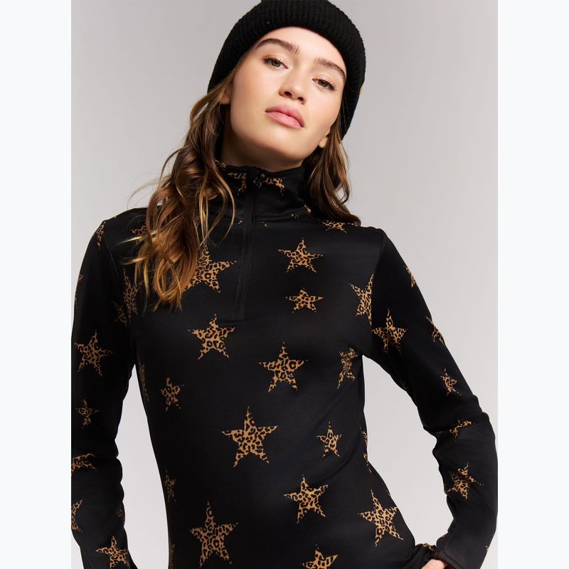 Bluza polarowa damska Protest PRTSwana 1/4 Zip Active fudgecamel 4