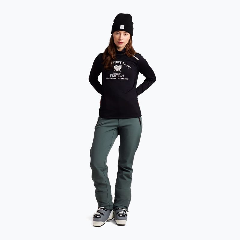 Longsleeve damski Protest PRTHolker Active true black 2