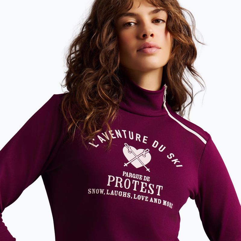Longsleeve damski Protest PRTHolker Active current purple 5