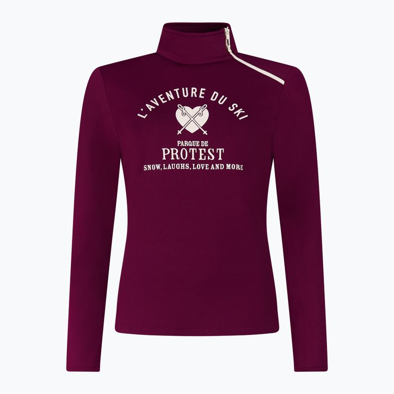 Longsleeve damski Protest PRTHolker Active current purple 6