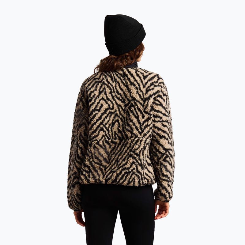 Bluza polarowa damska Protest PRTJosey 1/4 Button bamboobeige 4