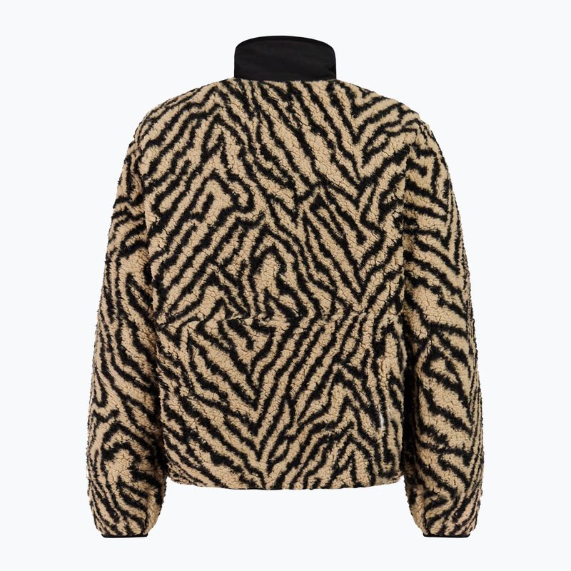 Bluza polarowa damska Protest PRTJosey 1/4 Button bamboobeige 7