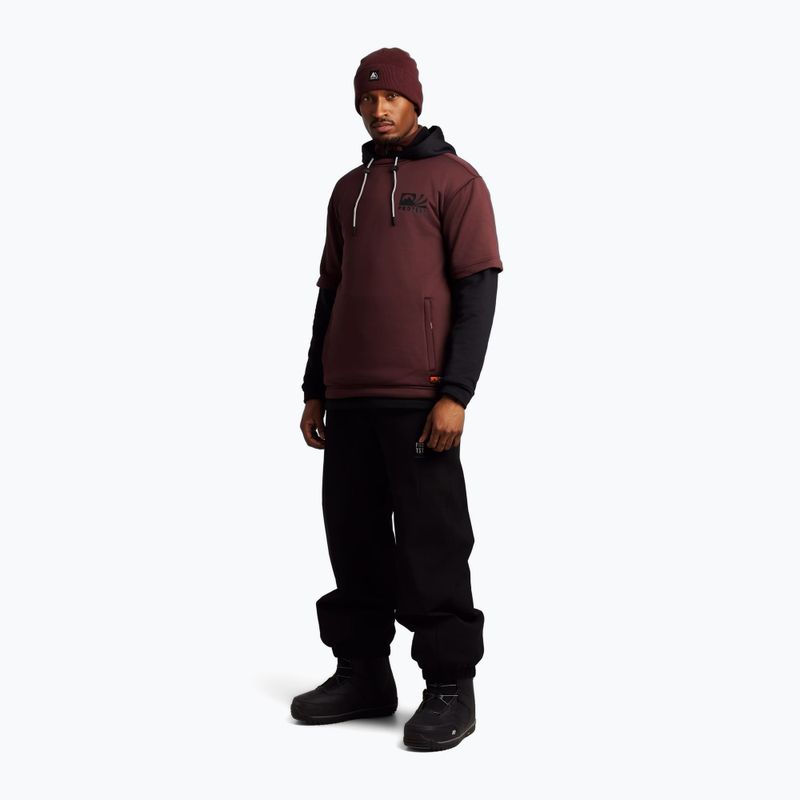 Bluza snowboardowa męska Protest PRTWodson Riding pecanred 2