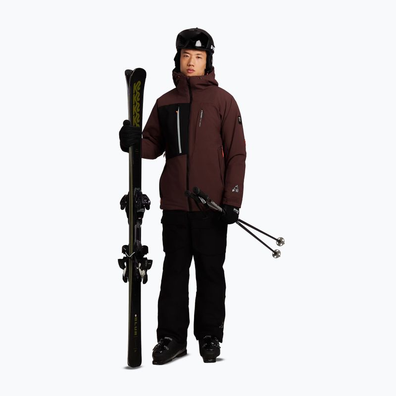 Kurtka snowboardowa męska Protest PRTOffset pecanred 4