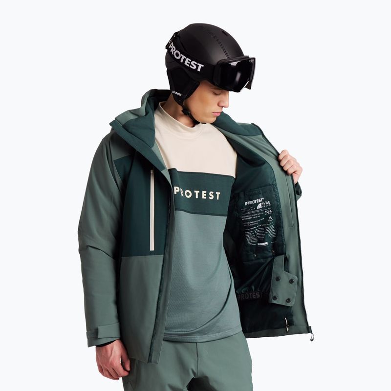 Kurtka snowboardowa męska Protest PRTOffset evergreen 6
