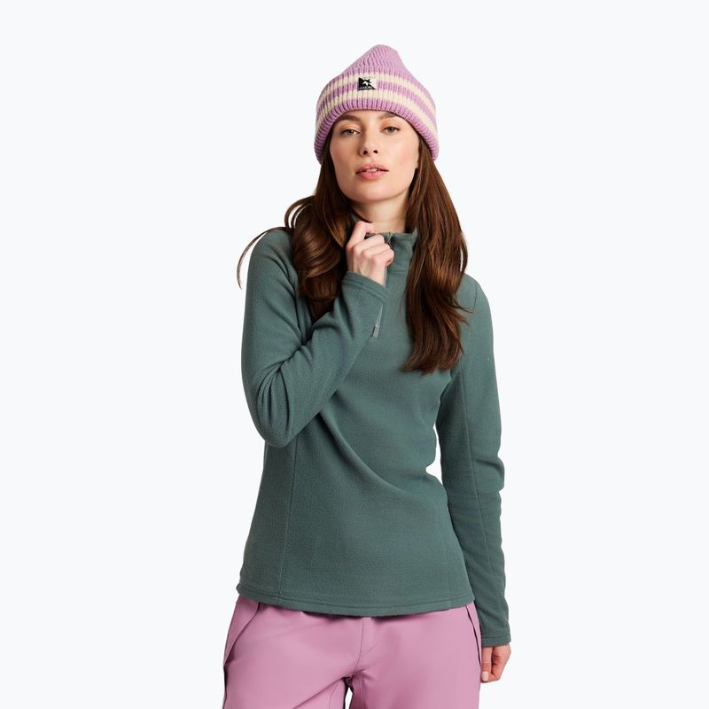 Bluza polarowa damska Protest PRTRemutez 1/4 Zip Active evergreen 4
