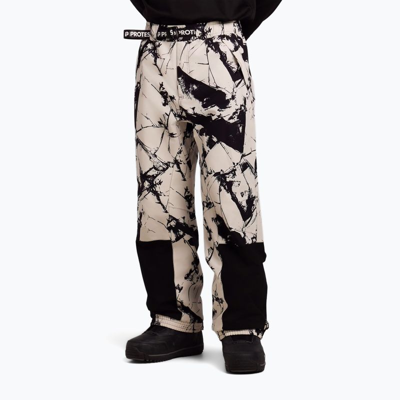 Spodnie snowboardowe męskie Protest PRTLutony kitoffwhite