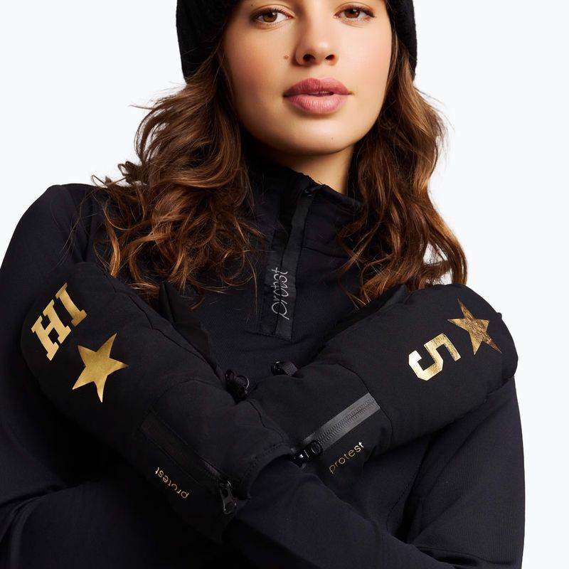 Rękawice snowboardowe damskie Protest PRTRight true black 3