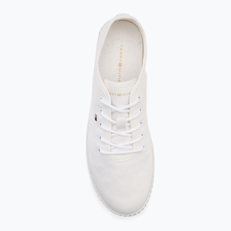 Trampki damskie  Tommy Hilfiger Canvas Lace Up white 5