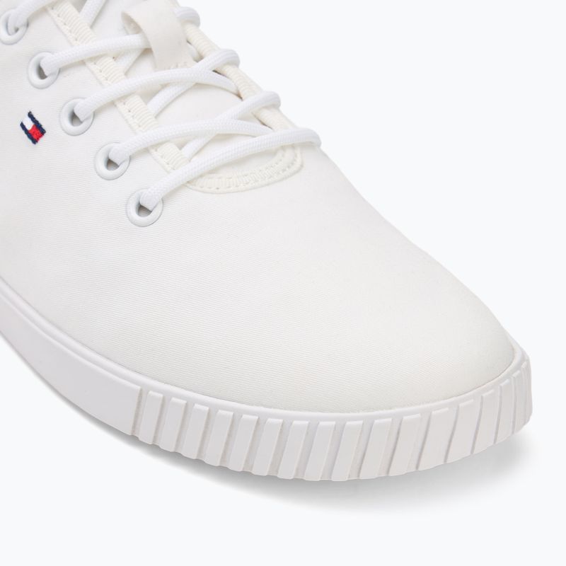 Trampki damskie  Tommy Hilfiger Canvas Lace Up white 7