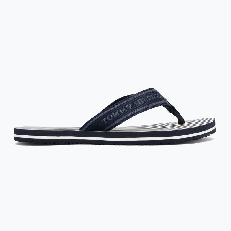 Japonki damskie Tommy Hilfiger Stripes Beach Sandal space blue 2