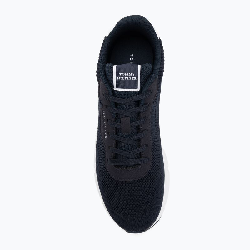 Buty męskie Tommy Hilfiger Lightweight RWB Knit desert sky 5