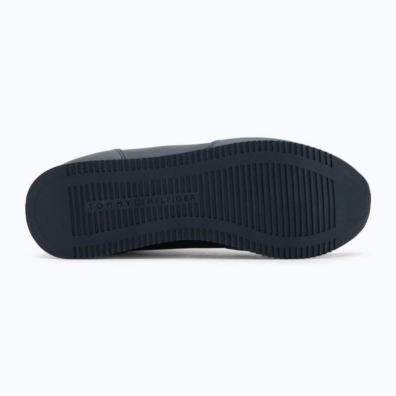 Buty męskie Tommy Hilfiger Lo Runner Pu Mix desert sky 4