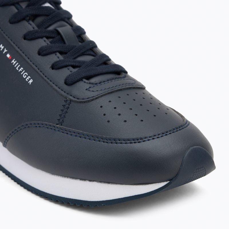 Buty męskie Tommy Hilfiger Lo Runner Pu Mix desert sky 7