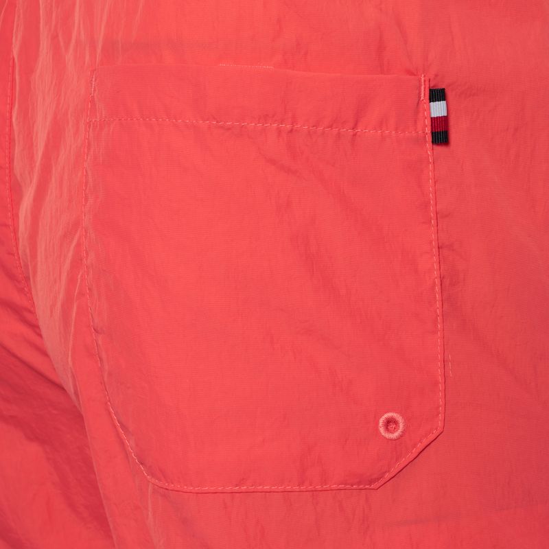 Szorty kąpielowe męskie Tommy Hilfiger Medium Drawstring pink poppy 3