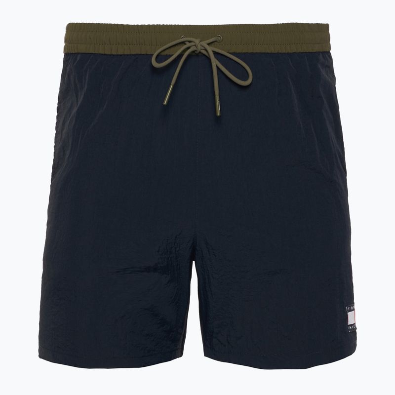 Szorty kąpielowe męskie Tommy Hilfiger Medium Drawstring desert sky