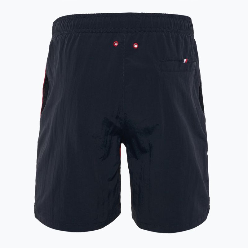 Szorty kąpielowe męskie Tommy Hilfiger Long Drawstring Diag Na desert sky 2