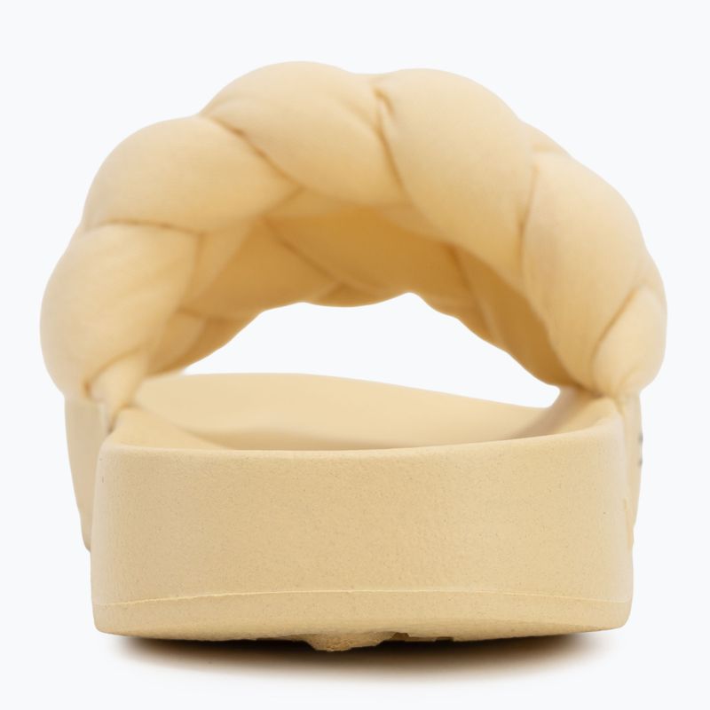 Klapki damskie Tommy Jeans Braided Slide frozen custard 6