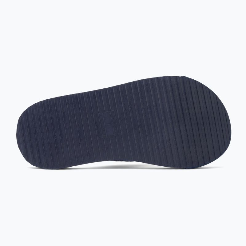 Japonki męskie Tommy Jeans Elevated Beach Sandal velvet blue 4