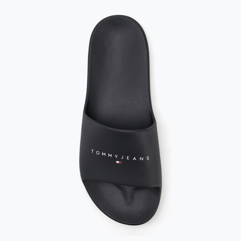 Klapki męskie Tommy Jeans Basic Sandal black 5