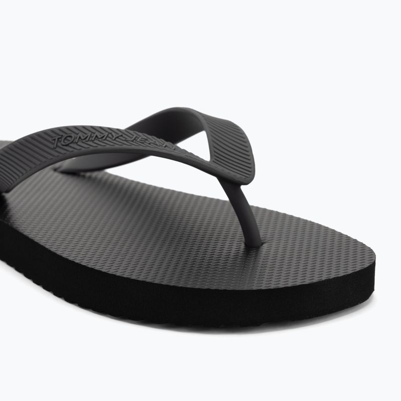 Japonki męskie Tommy Jeans Beach Sandal black 7