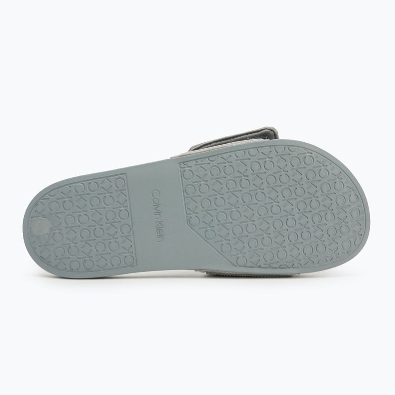 Klapki męskie Calvin Klein HM0HM01437 Adj Pool Slide TPU granite road 4