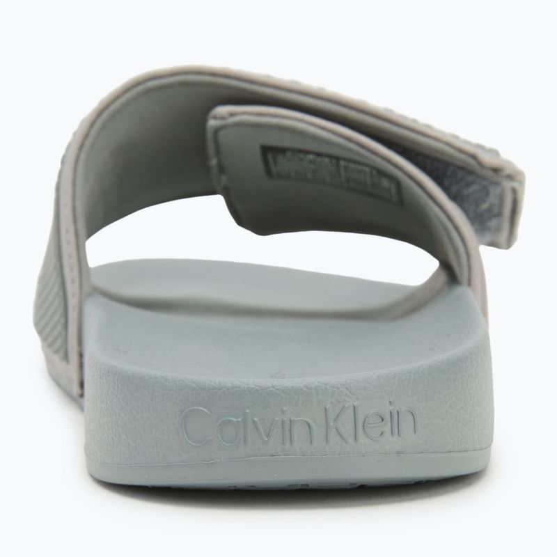 Klapki męskie Calvin Klein HM0HM01437 Adj Pool Slide TPU granite road 6