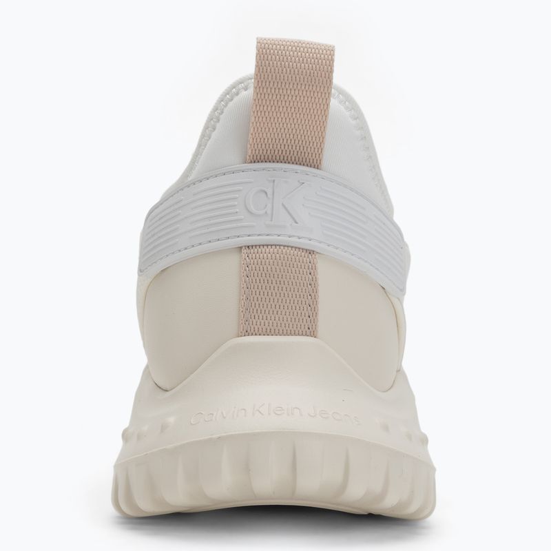 Buty damskie Calvin Klein YW0YW01665 Eva Runner Sock Mix In Hitech bright white/creamy white/w pink 6