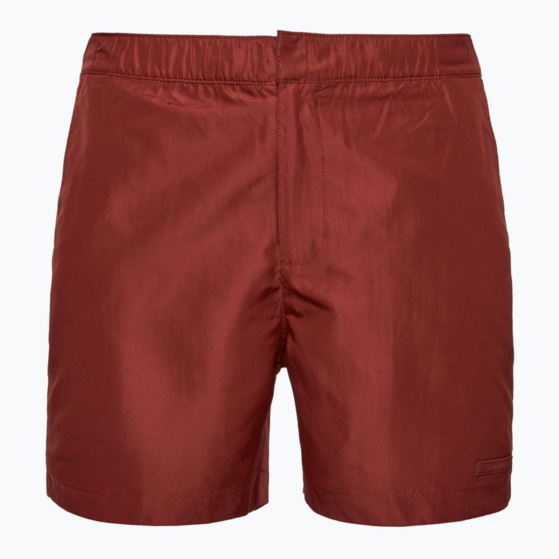Szorty kąpielowe męskie Calvin Klein KM0KM01084 Casual Tailored syrah