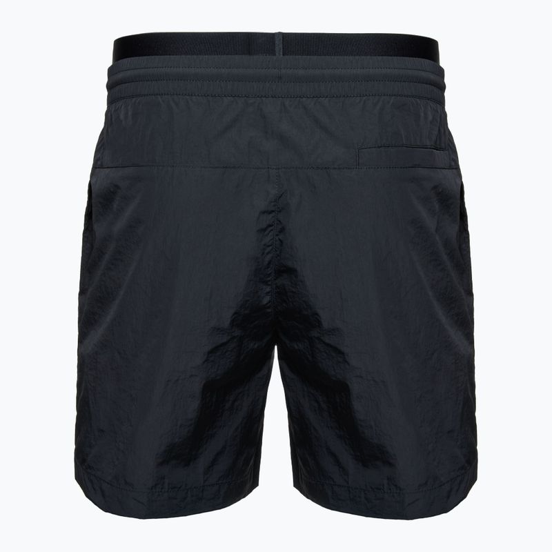 Szorty kąpielowe męskie Calvin Klein KM0KM01081 Medium Double Waistband black 2