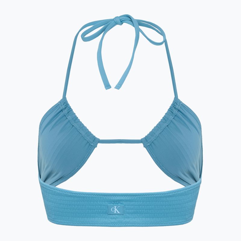 Góra od stroju kąpielowego Calvin Klein KW0KW02726 Bralette adriatic blue 2