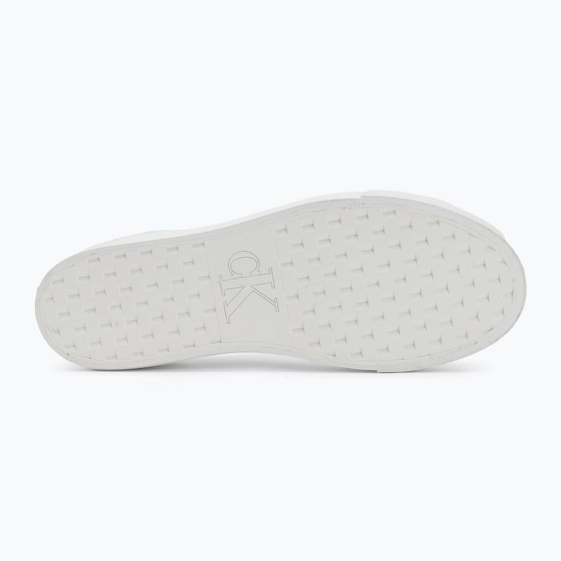 Trampki damskie Calvin Klein YW0YW01763 Vulc Flatform Low Cv MG triple bright white 4