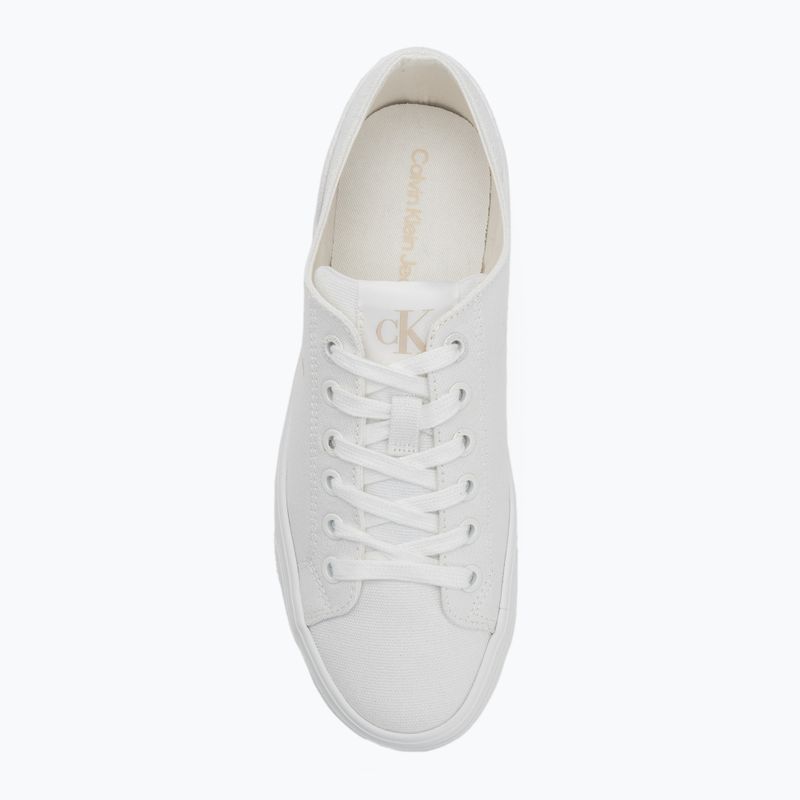Trampki damskie Calvin Klein YW0YW01763 Vulc Flatform Low Cv MG triple bright white 6