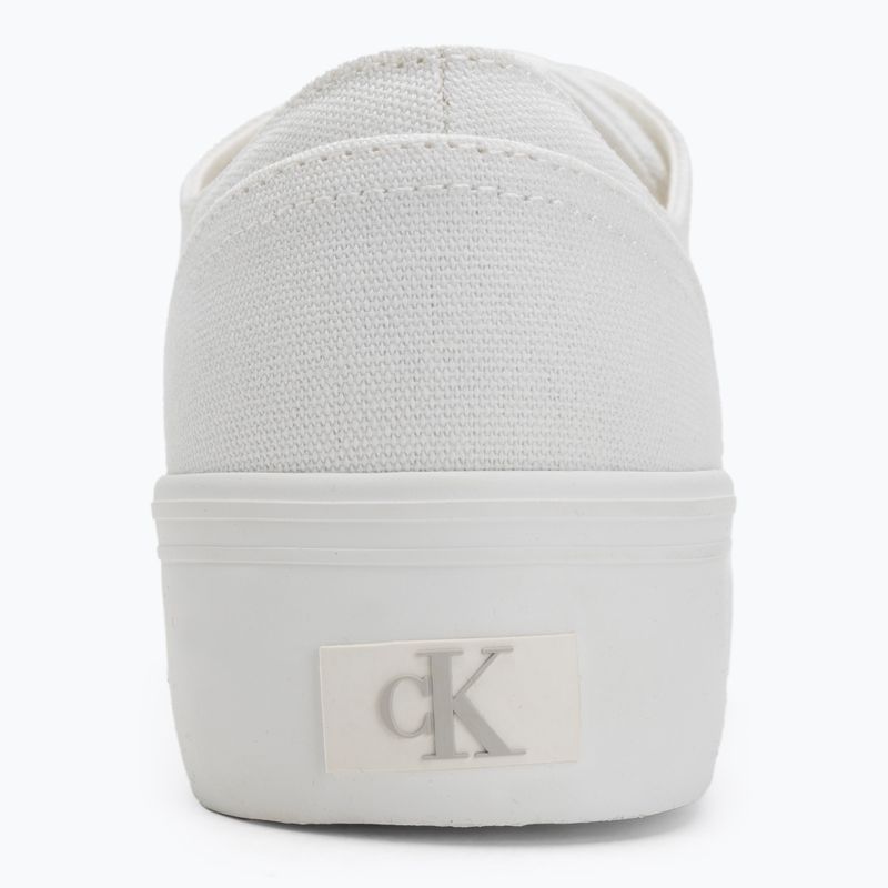 Trampki damskie Calvin Klein YW0YW01763 Vulc Flatform Low Cv MG triple bright white 7