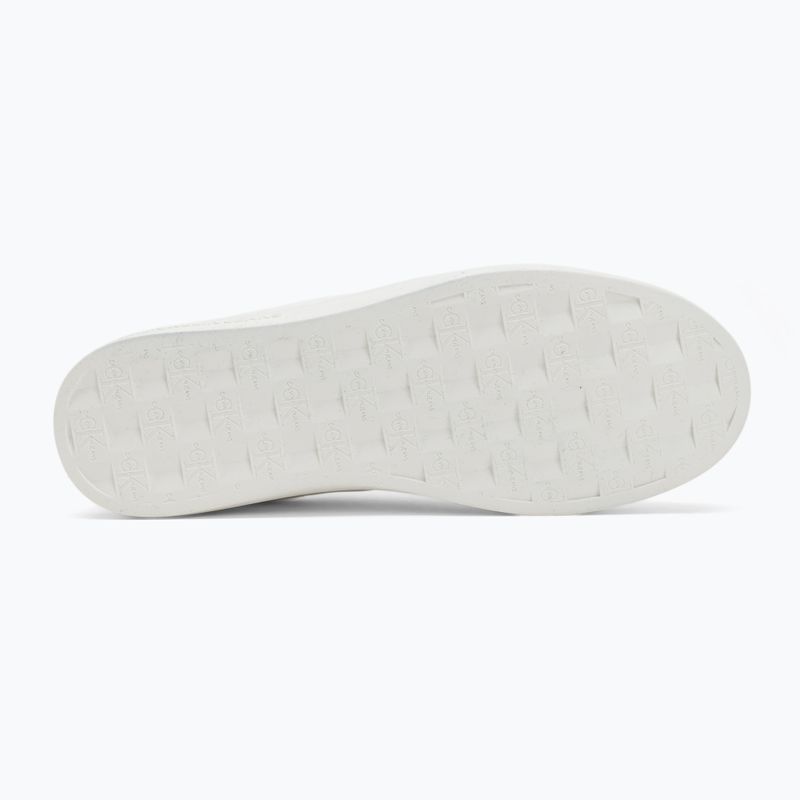 Buty damskie Calvin Klein YW0YW01444 Classic Cupsole Lowlaceup Lth Wn bright white/moonlight jade 4