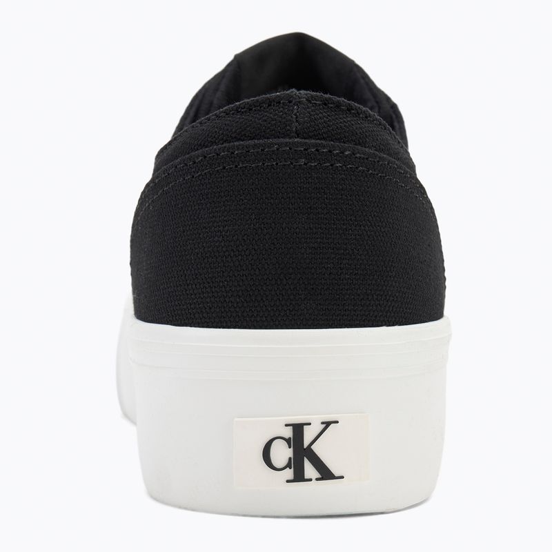 Trampki damskie Calvin Klein YW0YW01763 Vulc Flatform Low Cv MG black/bright white 6