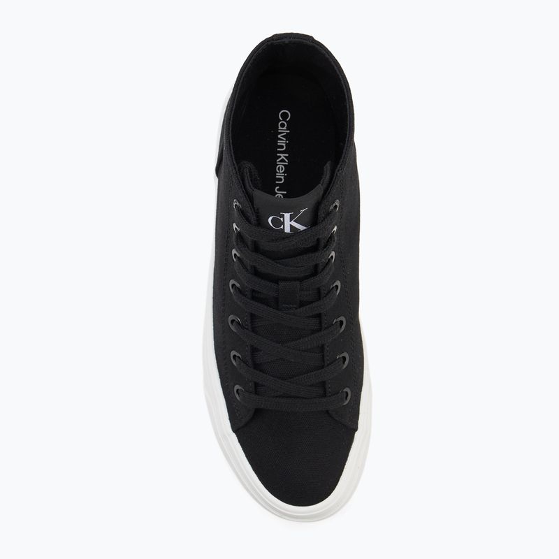Trampki damskie Calvin Klein YW0YW01764 Vulc Flatform Mid Cv Mg black/bright white 5