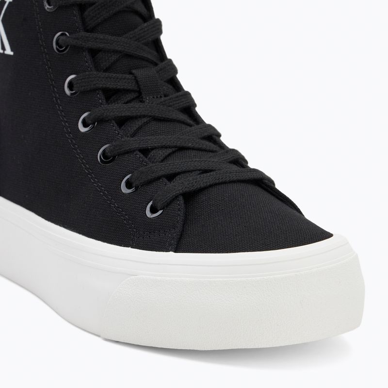 Trampki damskie Calvin Klein YW0YW01764 Vulc Flatform Mid Cv Mg black/bright white 7