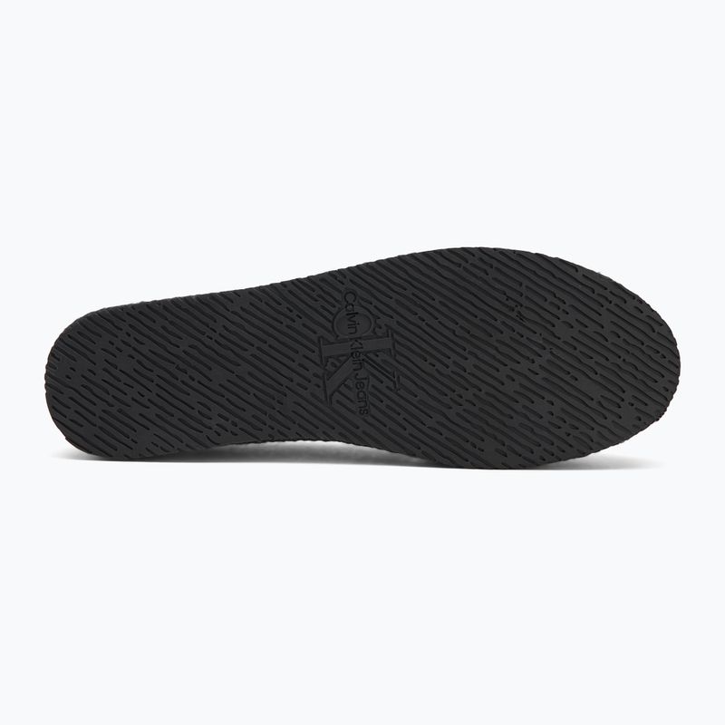 Buty damskie Calvin Klein Flatform Espadrille Mg/Hdw triple black 4