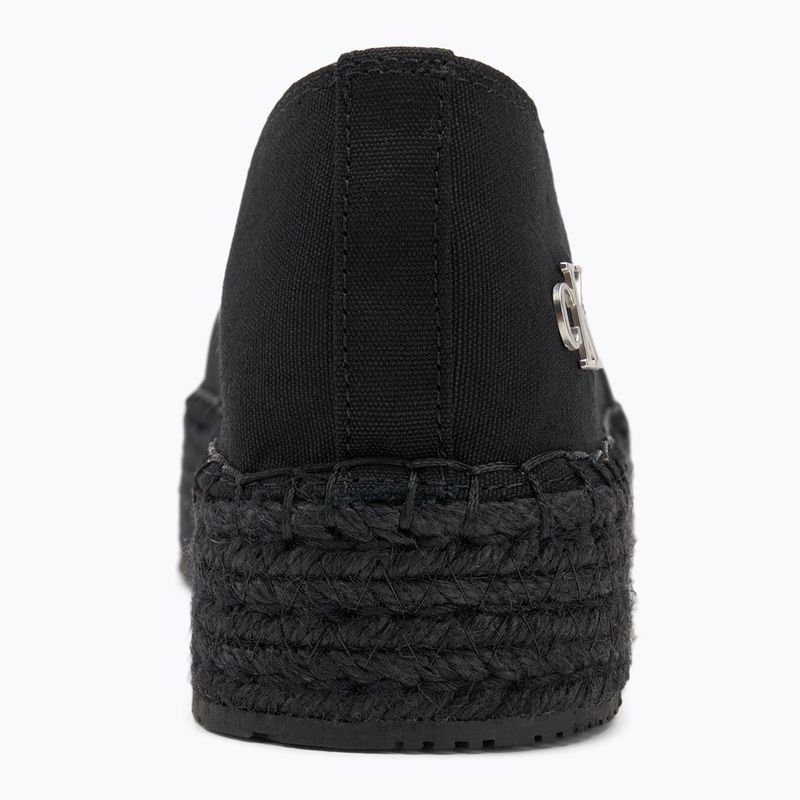Buty damskie Calvin Klein Flatform Espadrille Mg/Hdw triple black 6