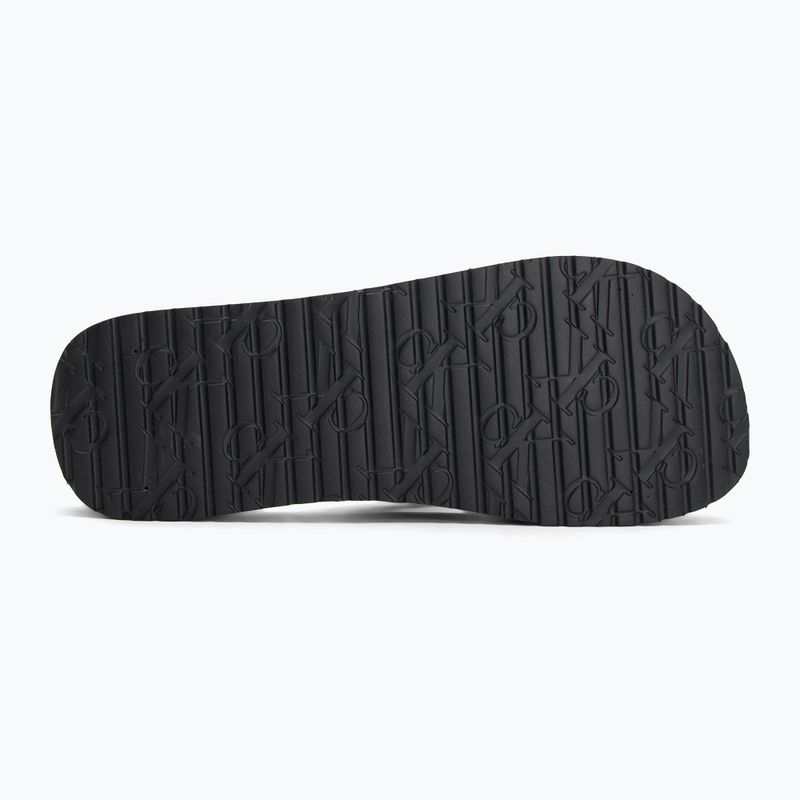Japonki damskie Calvin Klein YW0YW01723 Beach Sandal Flatform Ttxr Satin triple black 4