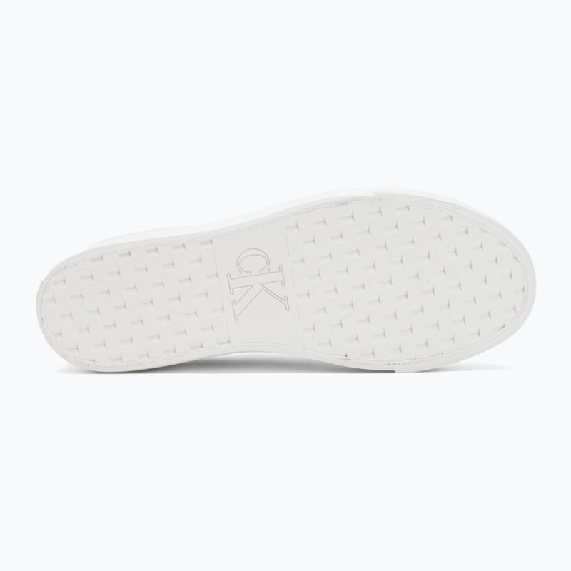 Trampki damskie Calvin Klein YW0YW01763 Vulc Flatform Low Cv MG eggshell/creamy white 4